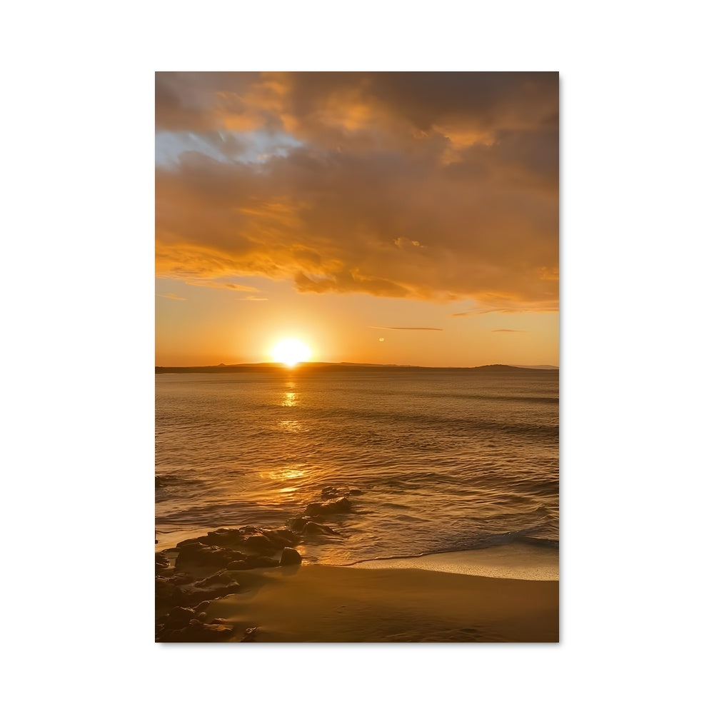 Poster Plage Dorée