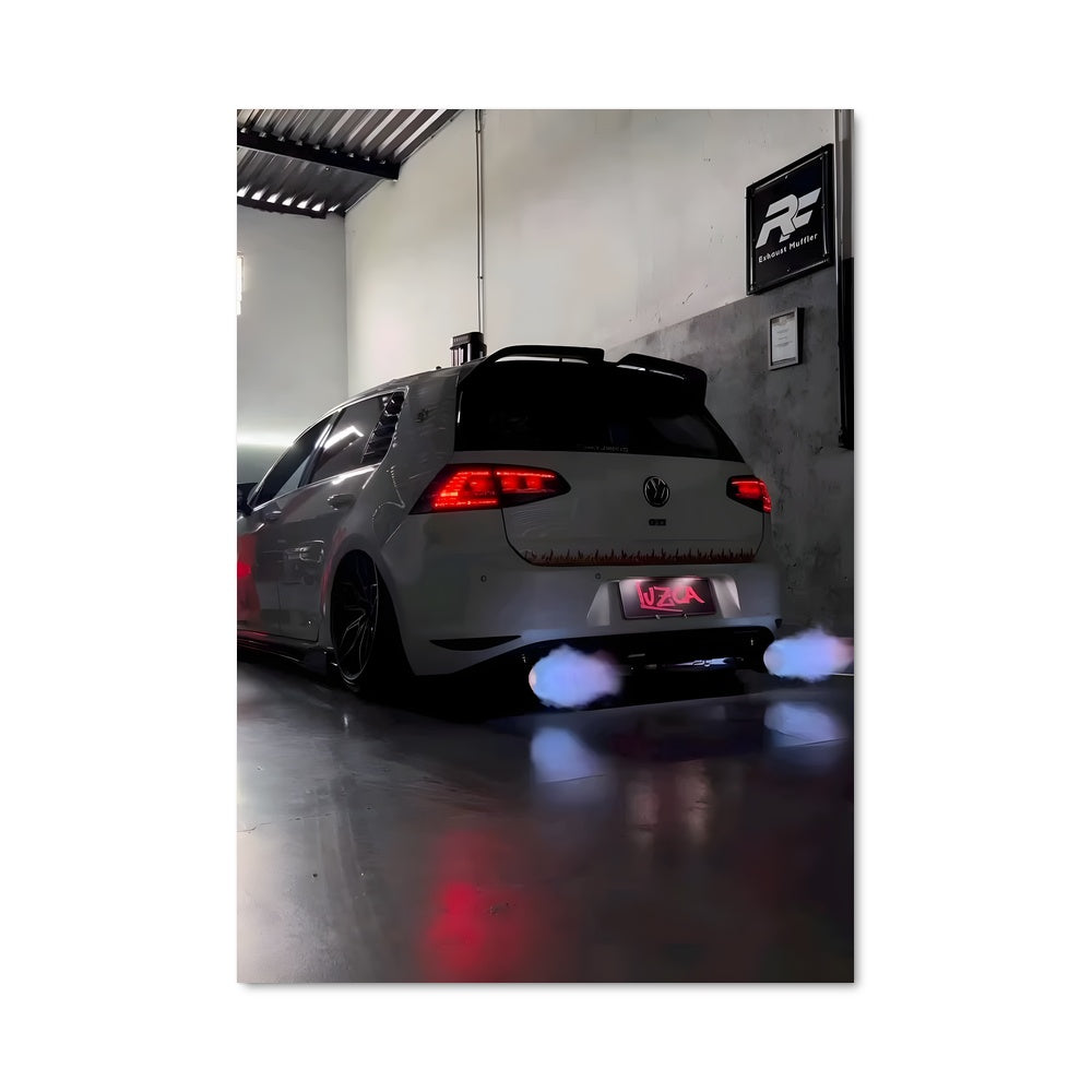 Poster Lumières de Garage