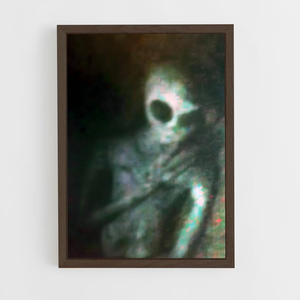 ap-grey alien-2 cadre Bois foncé