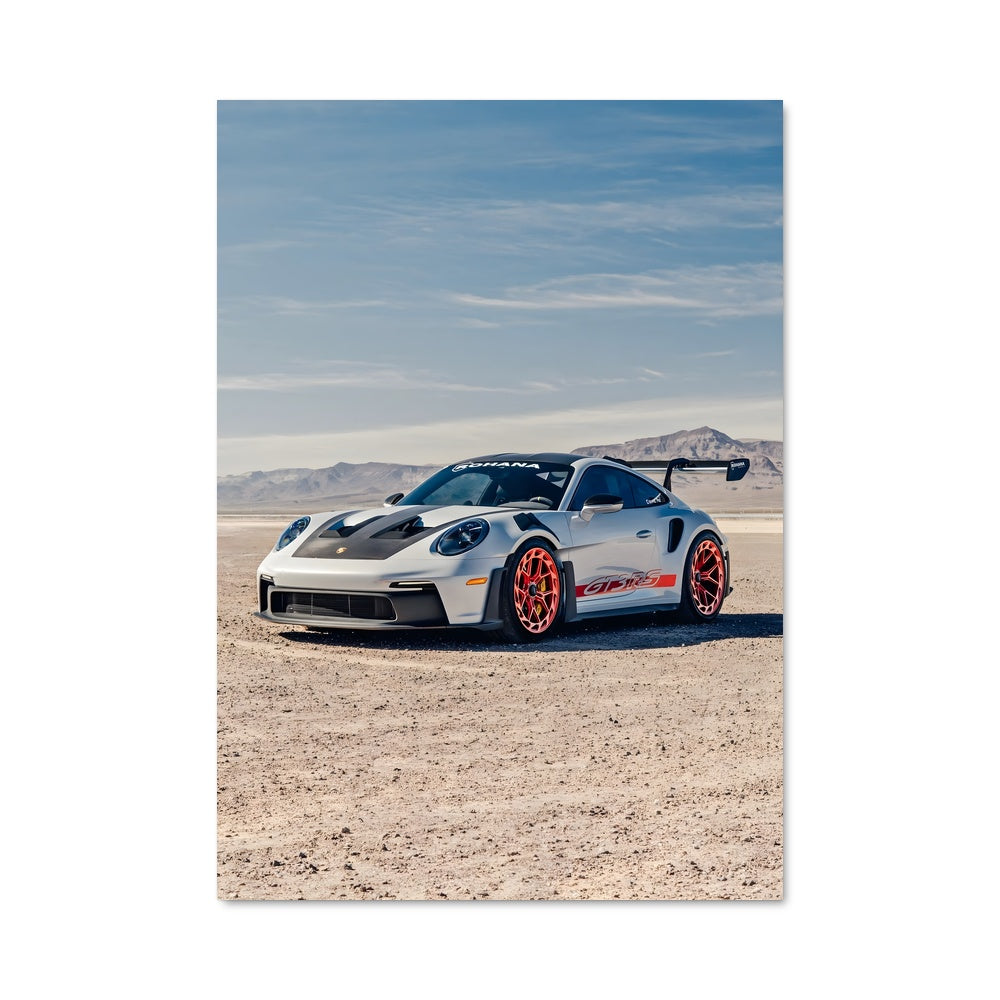 Poster Désert Blanc
