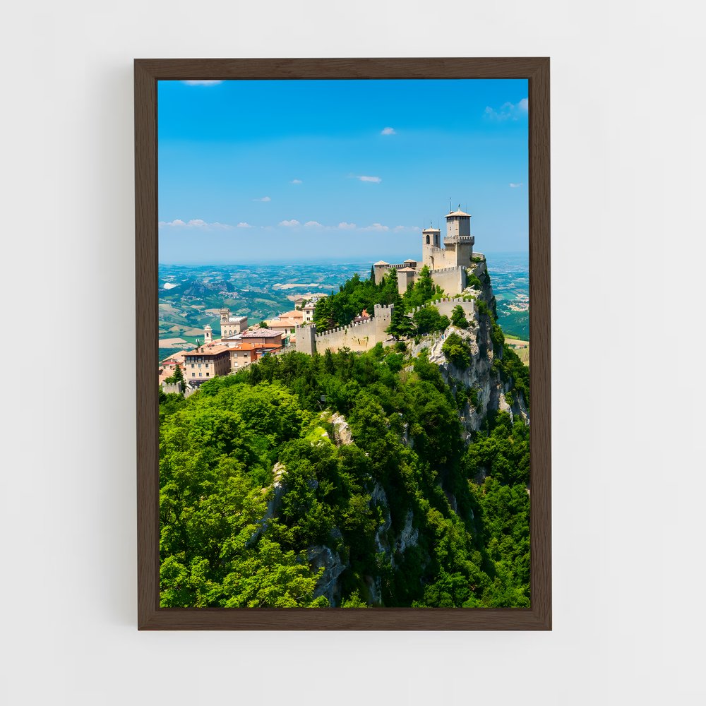 ap-guaita tower-6 cadre Bois foncé