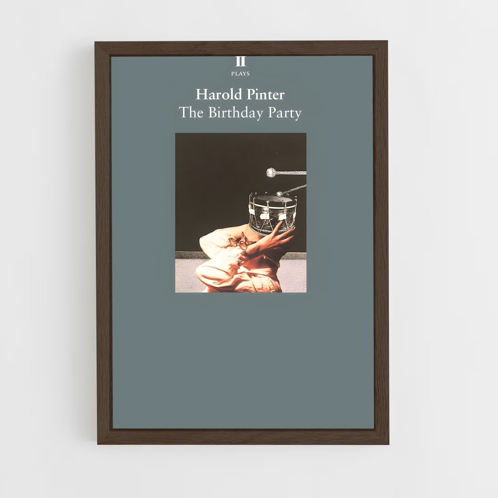 ap-harold pinter-3 cadre Bois foncé