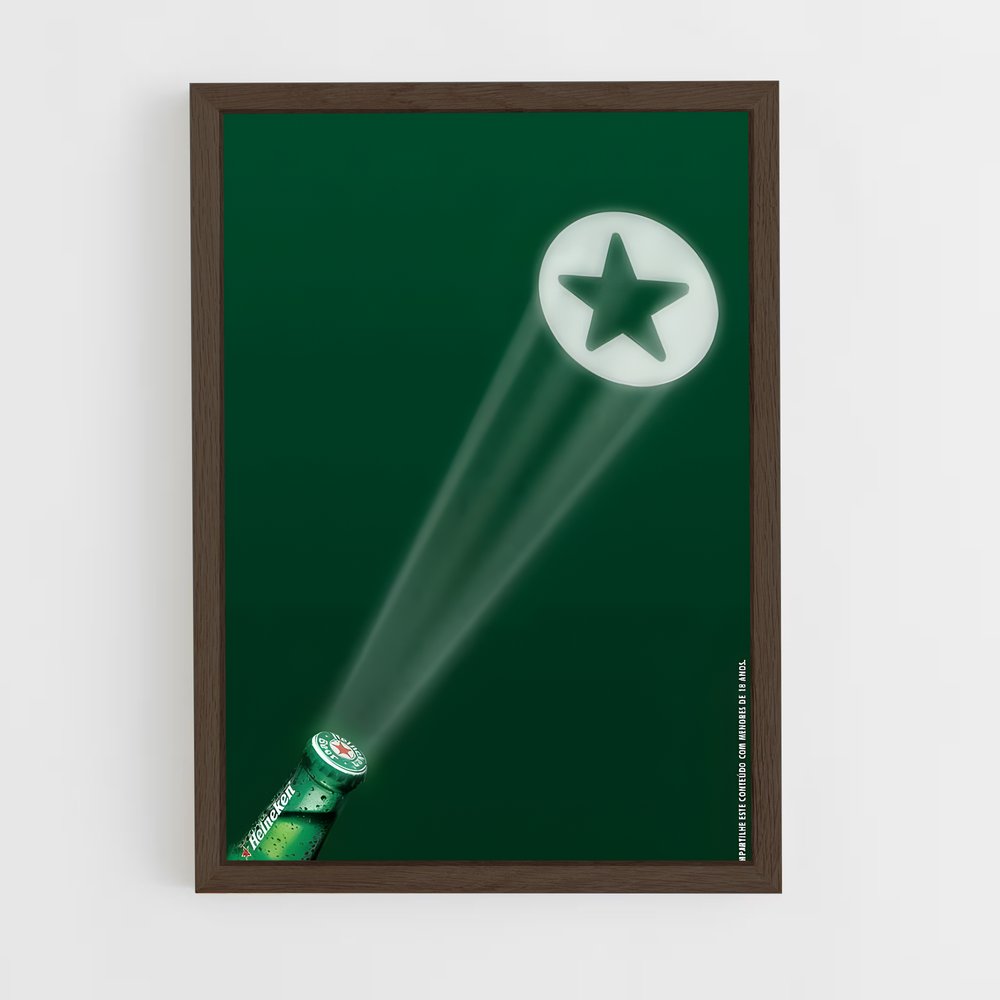 ap-heineken-4 cadre Bois foncé