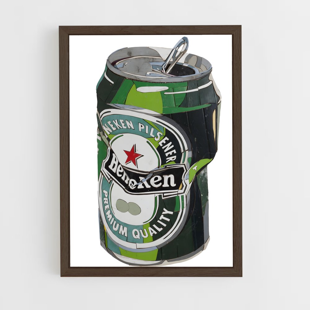 ap-heineken-9 cadre Bois foncé