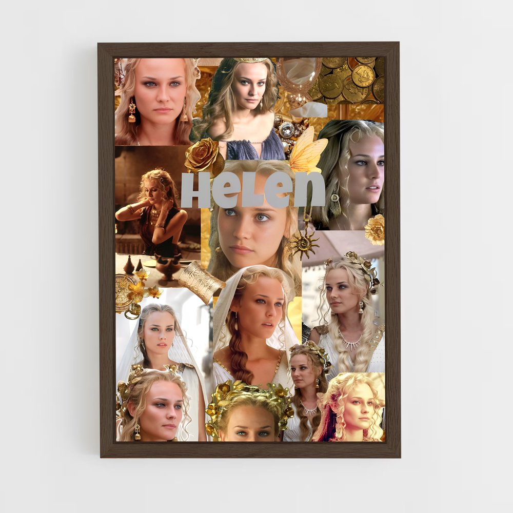 ap-helen of troy-6 cadre Bois foncé