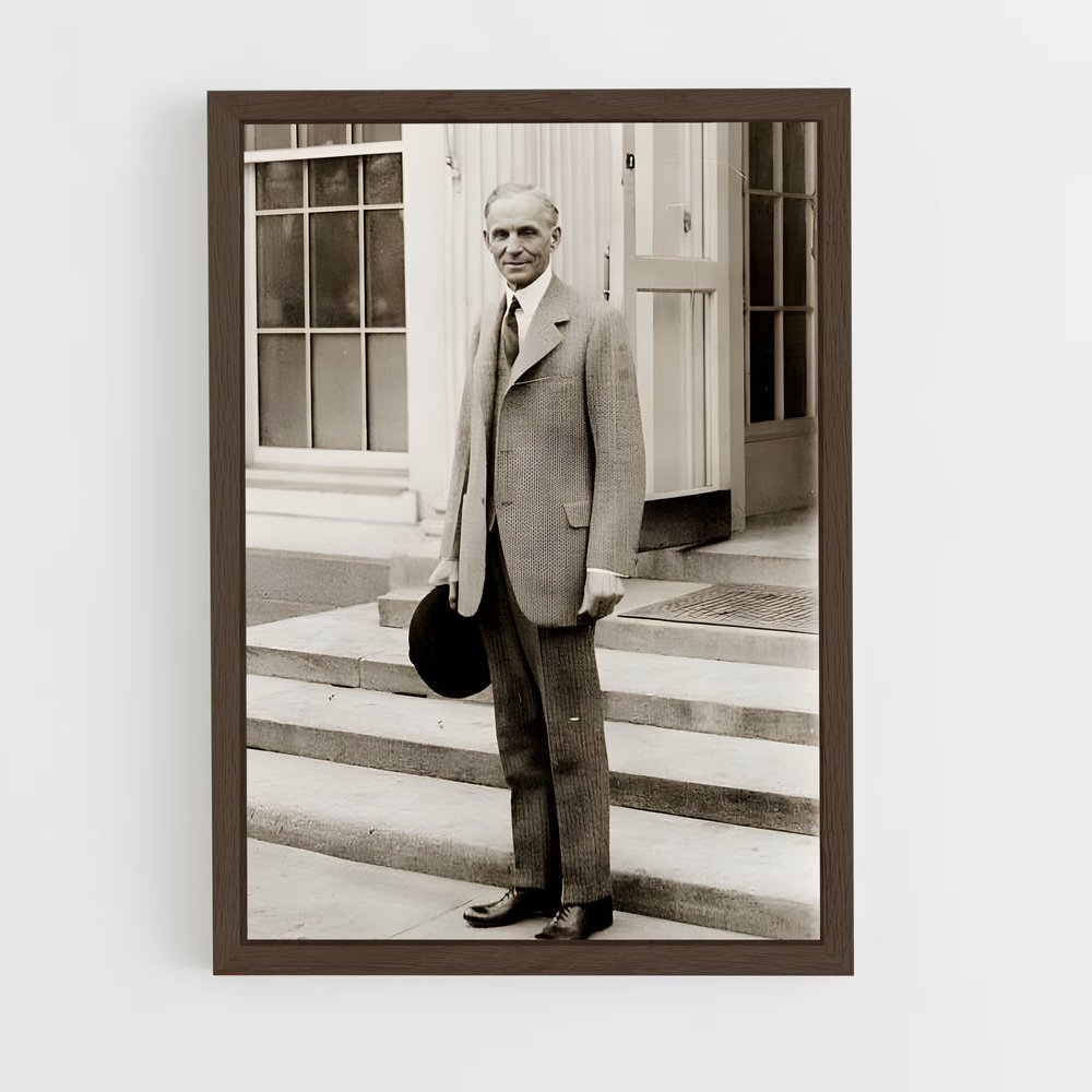 ap-henry ford-1 cadre Bois foncé