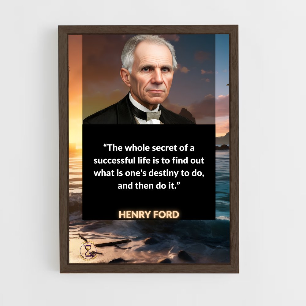 ap-henry ford-2 cadre Bois foncé
