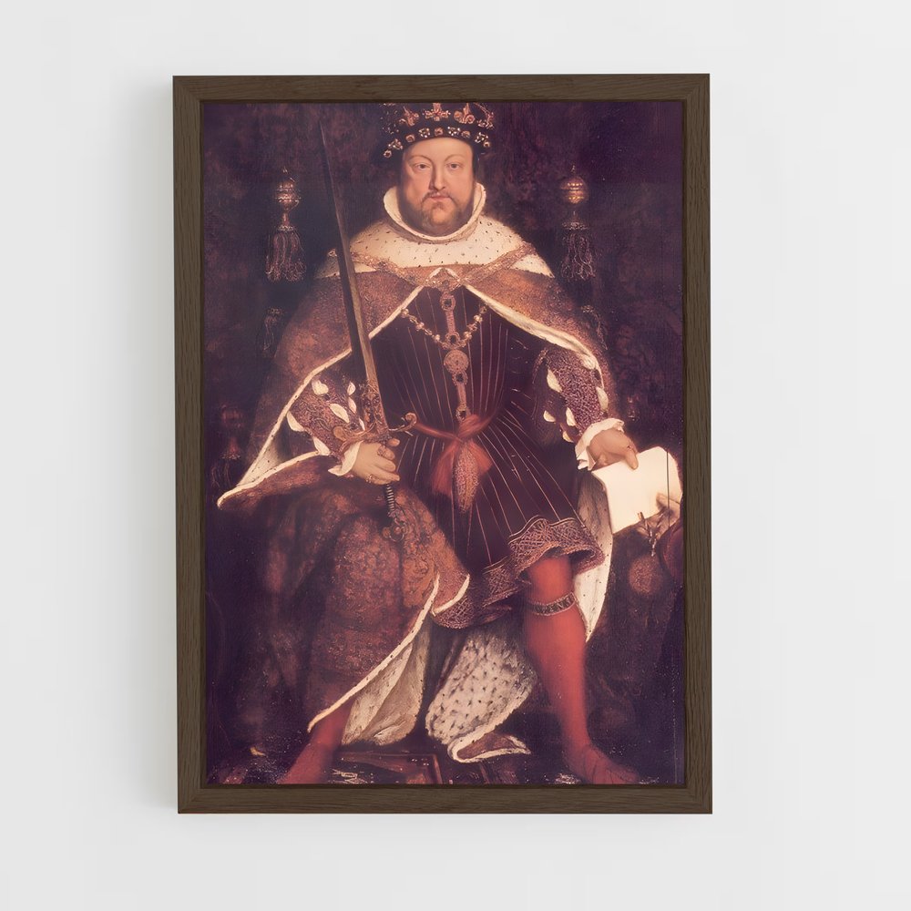 ap-henry viii-4 cadre Bois foncé