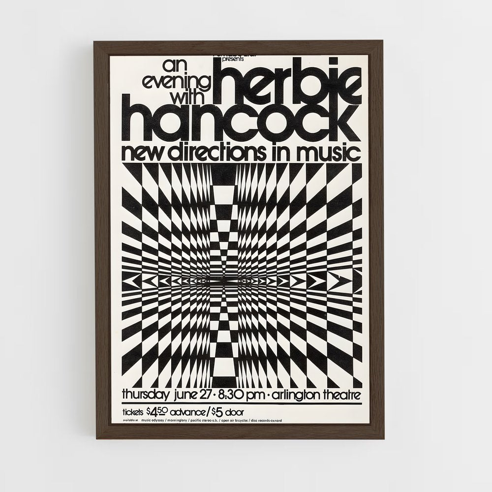 ap-herbie hancock-2 cadre Bois foncé