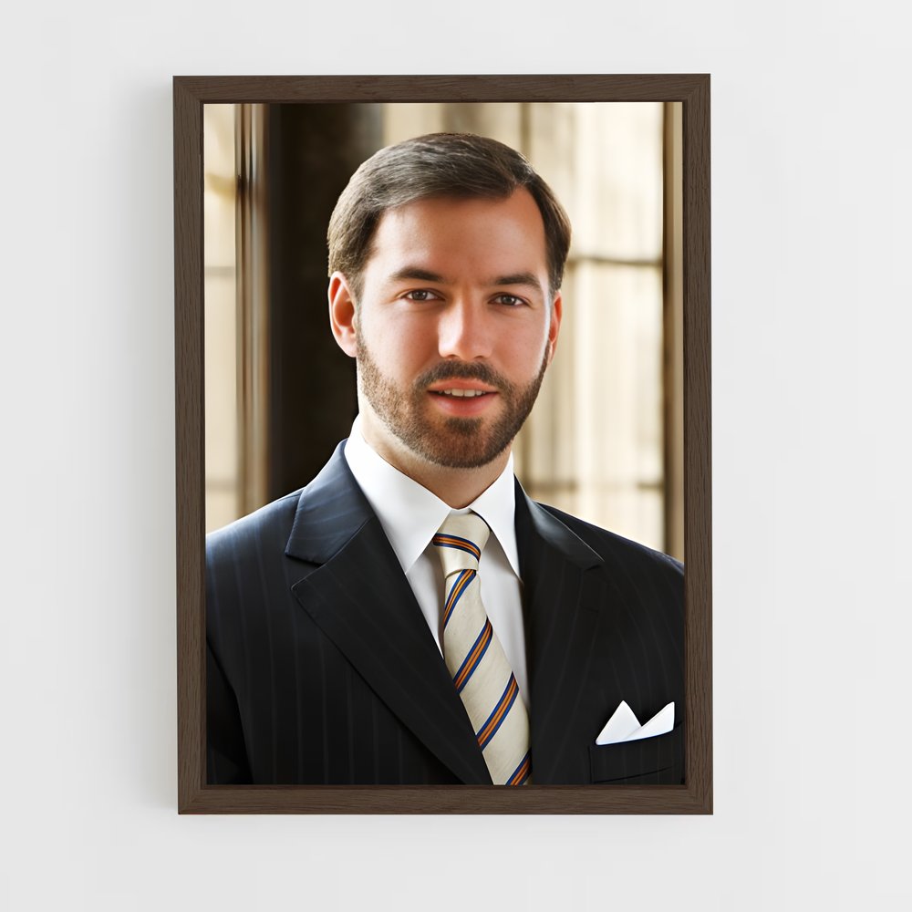 ap-hereditary grand duke guillaume-2 cadre Bois foncé