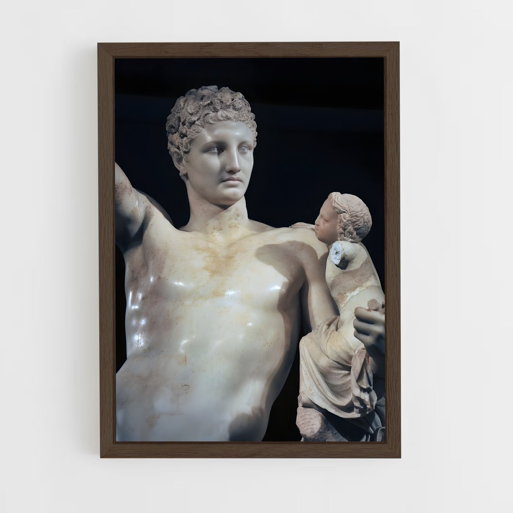 ap-hermes praxiteles-4 cadre Bois foncé