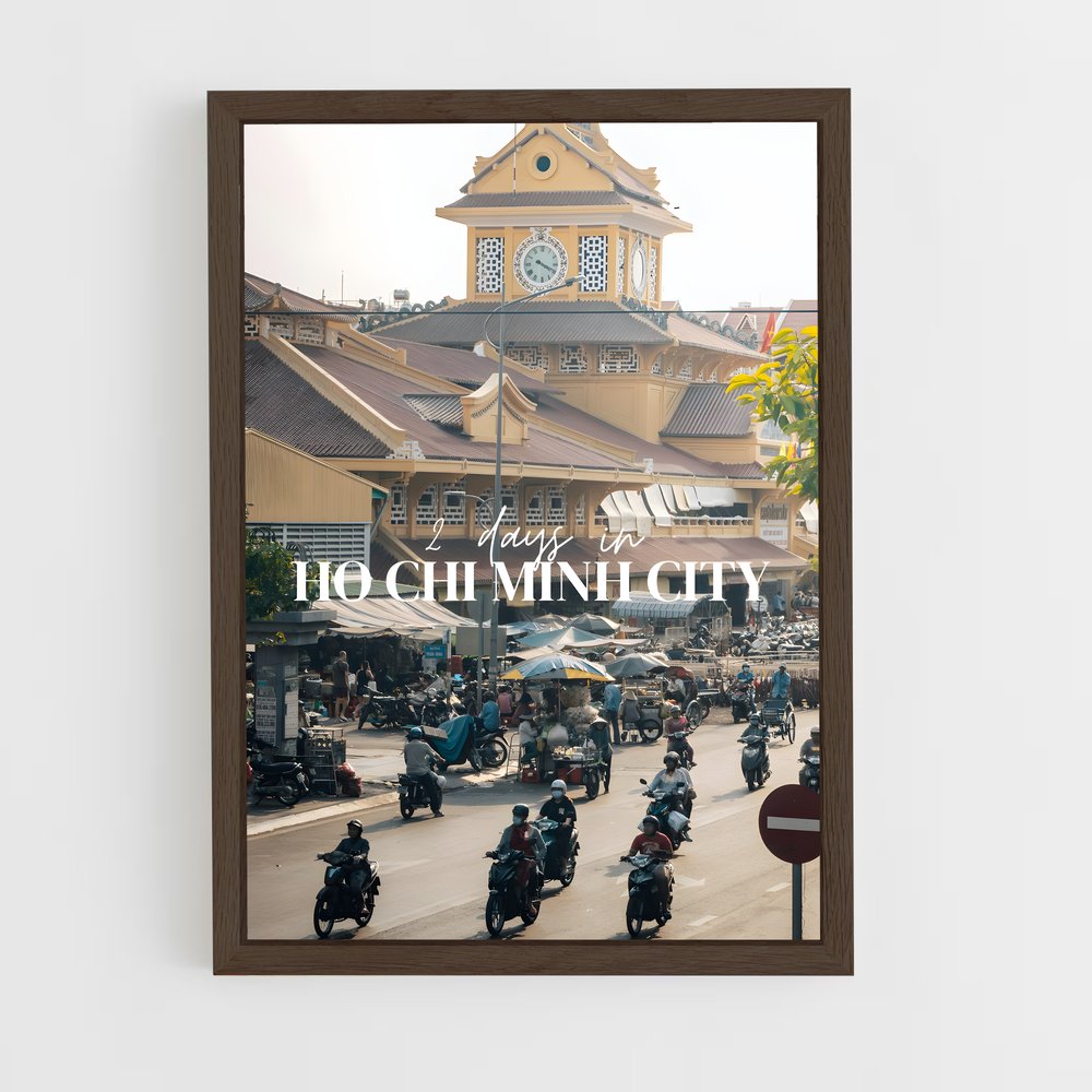 ap-ho chi minh city-2 cadre Bois foncé