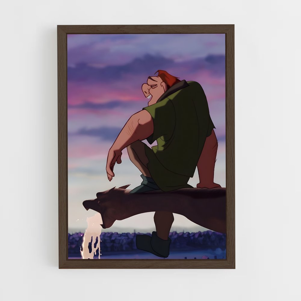 ap-hunchback of notre dame-11 cadre Bois foncé