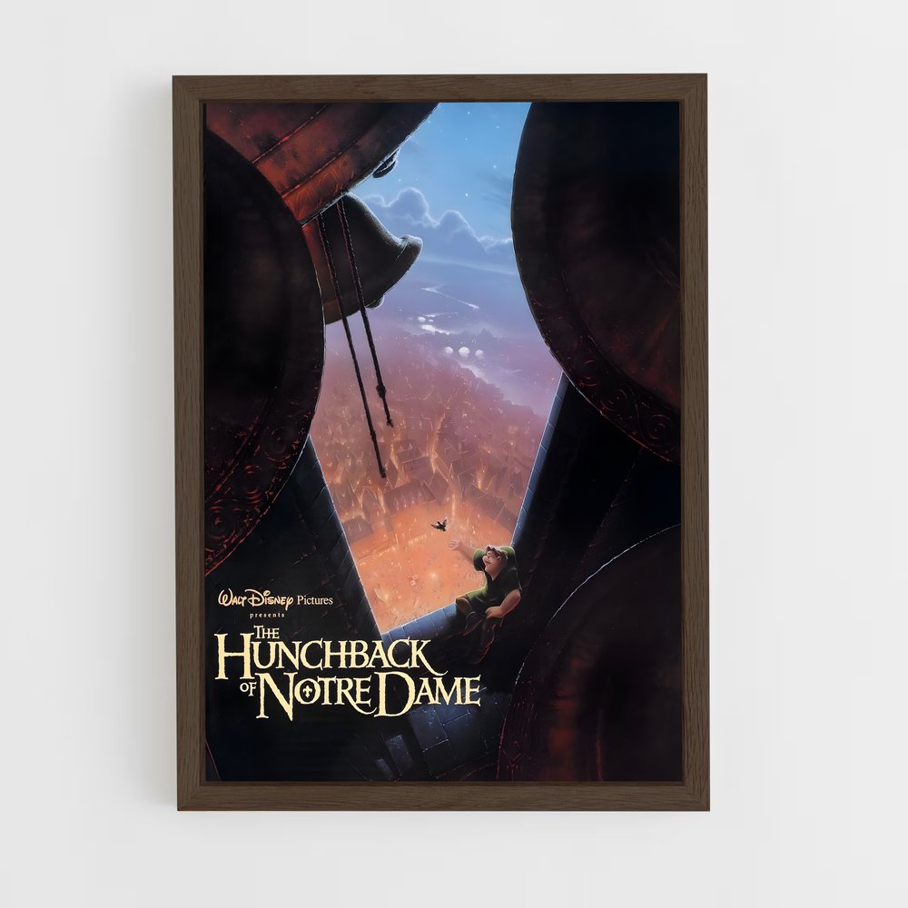ap-hunchback of notre dame-8 cadre Bois foncé