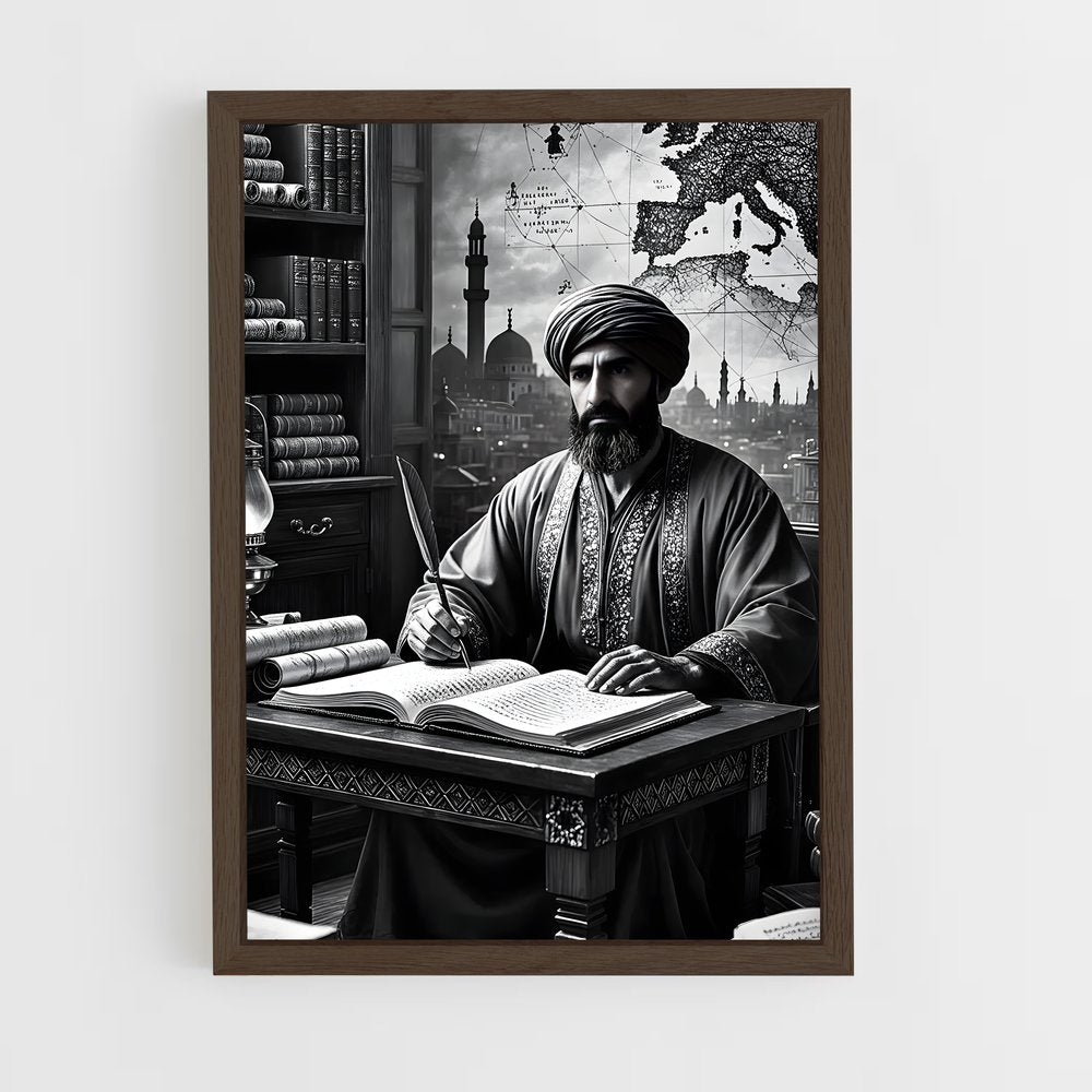 ap-ibn khaldun-1 cadre Bois foncé