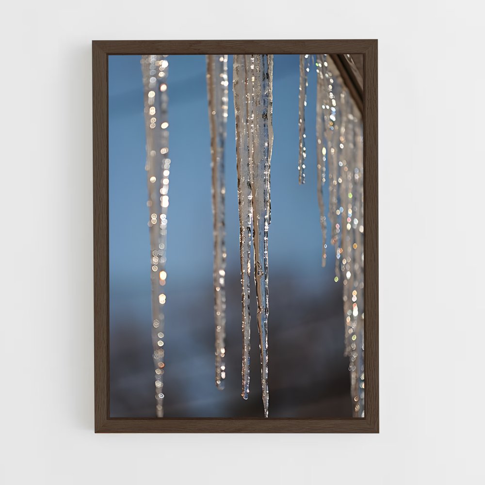 ap-ice crystals-6 cadre Bois foncé