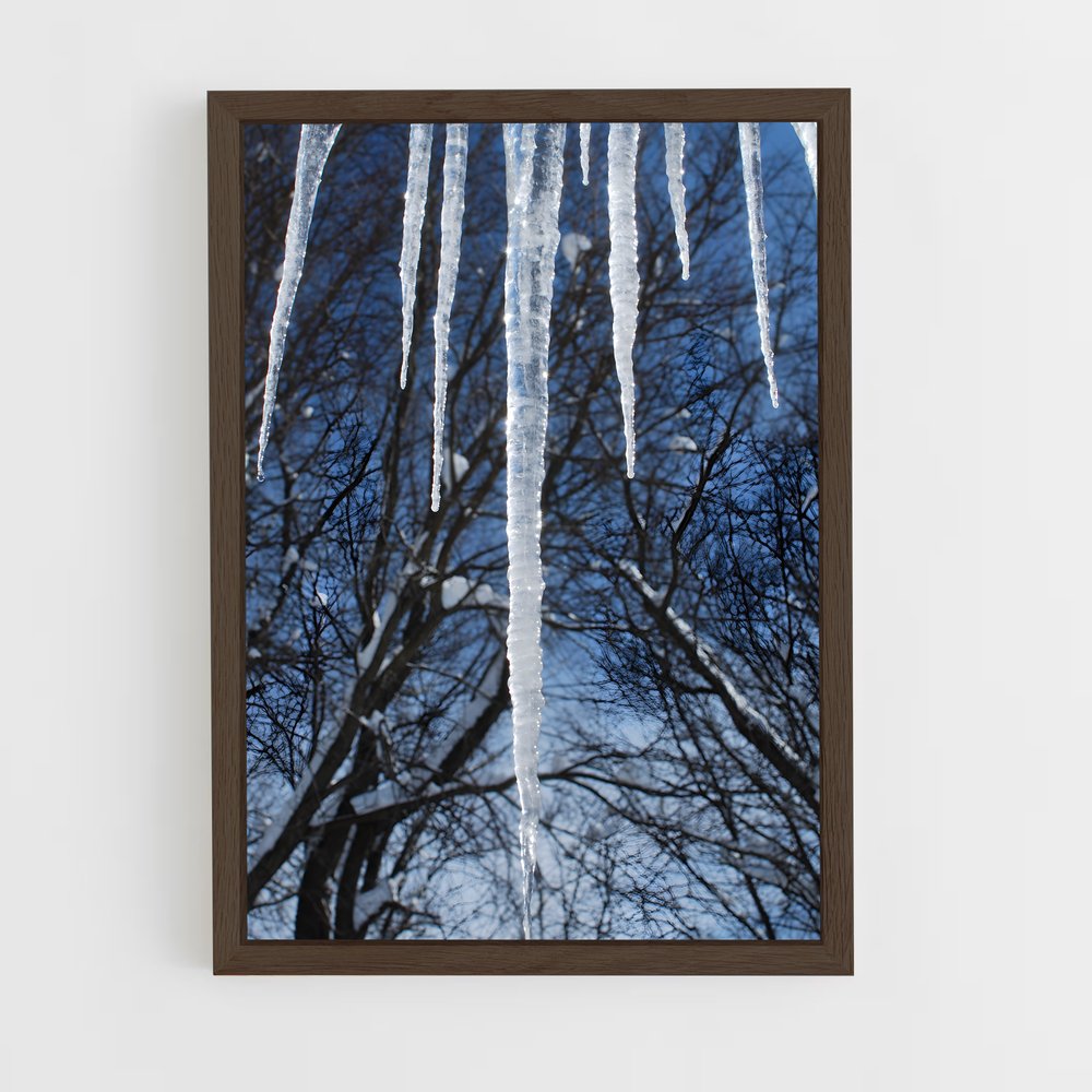 ap-icicle-1 cadre Bois foncé