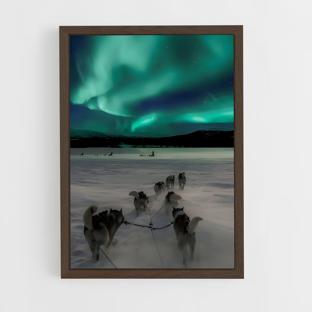 ap-iditarod-1 cadre Bois foncé