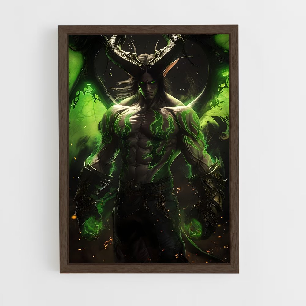 ap-illidan-2 cadre Bois foncé