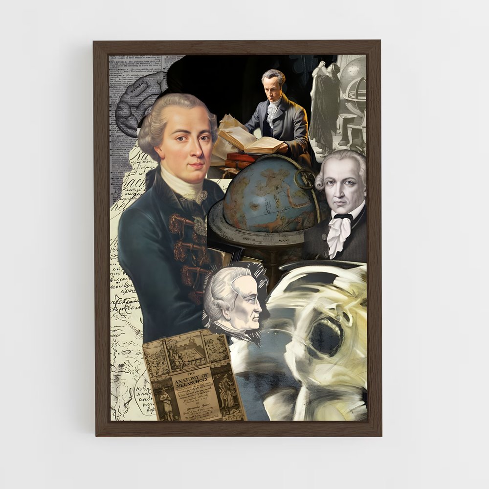 ap-immanuel kant-2 cadre Bois foncé