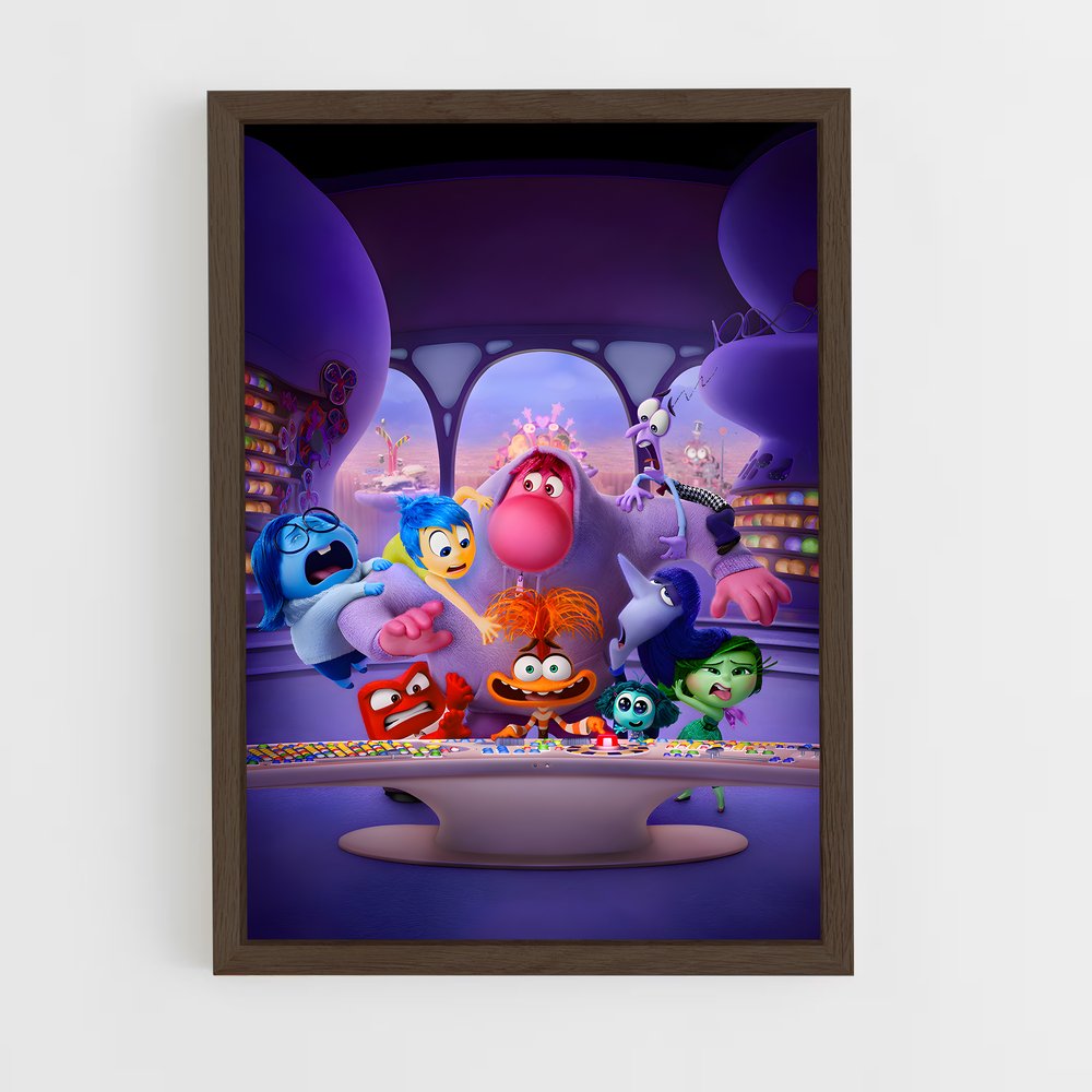 ap-inside out-1 cadre Bois foncé