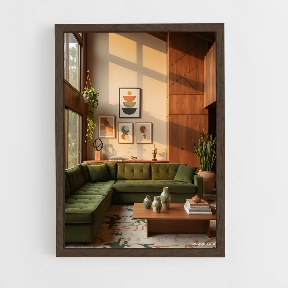 ap-interior design-1 cadre Bois foncé