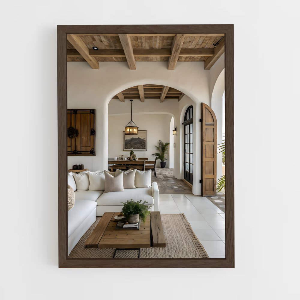 ap-interior design-13 cadre Bois foncé