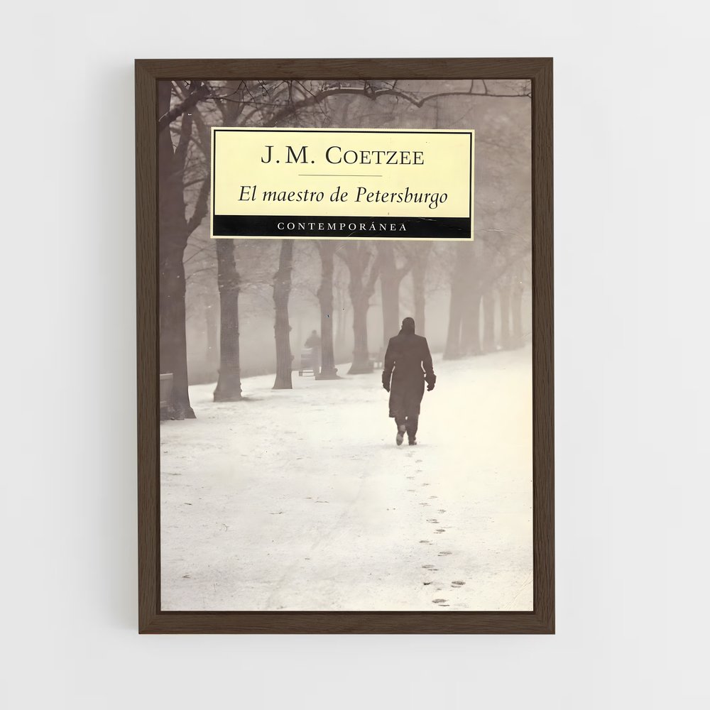 ap-j m coetzee-2 cadre Bois foncé