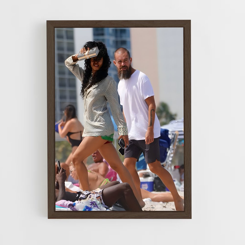 ap-jack dorsey-3 cadre Bois foncé