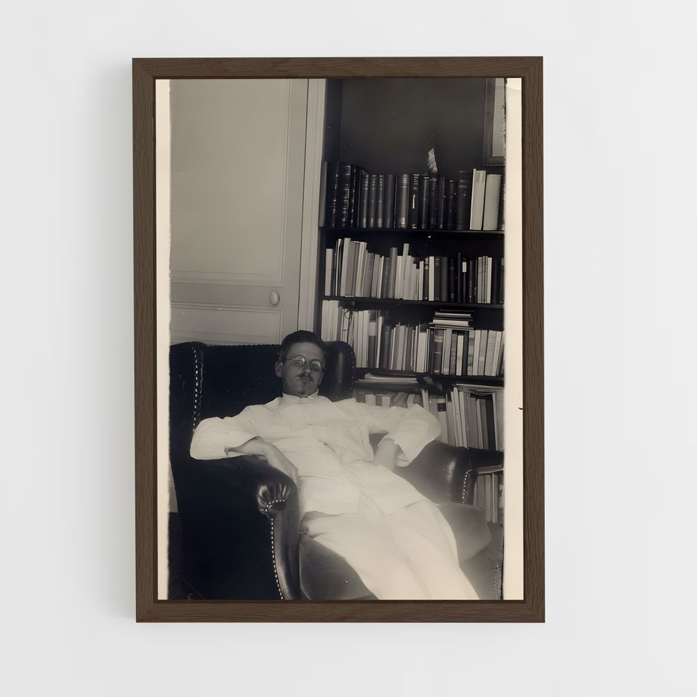 ap-james joyce-3 cadre Bois foncé
