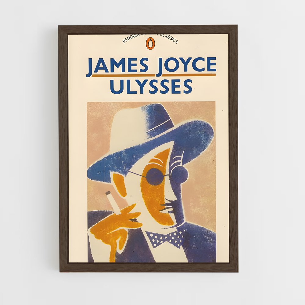 ap-james joyce-4 cadre Bois foncé