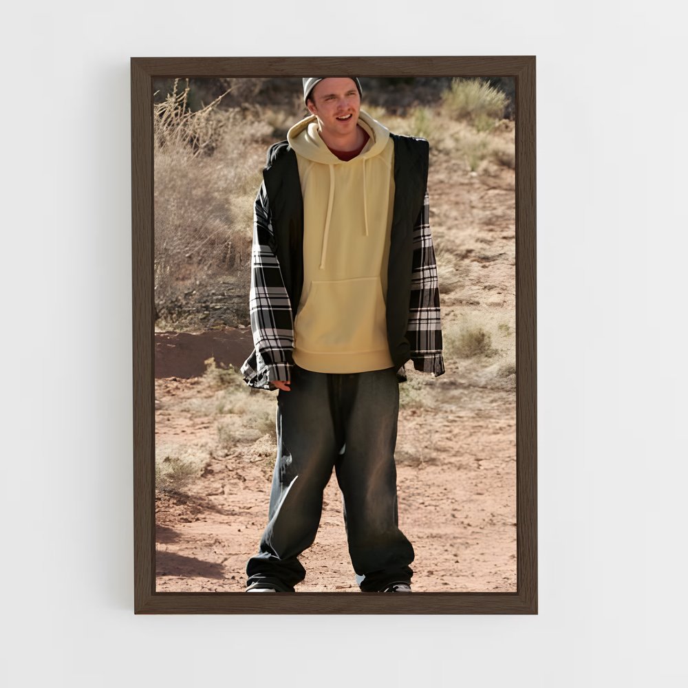 ap-jesse pinkman-3 cadre Bois foncé