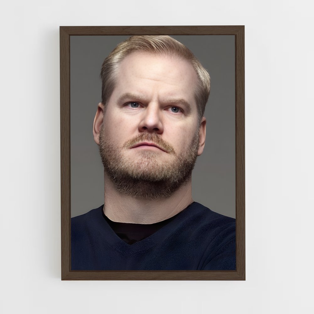 ap-jim gaffigan-2 cadre Bois foncé