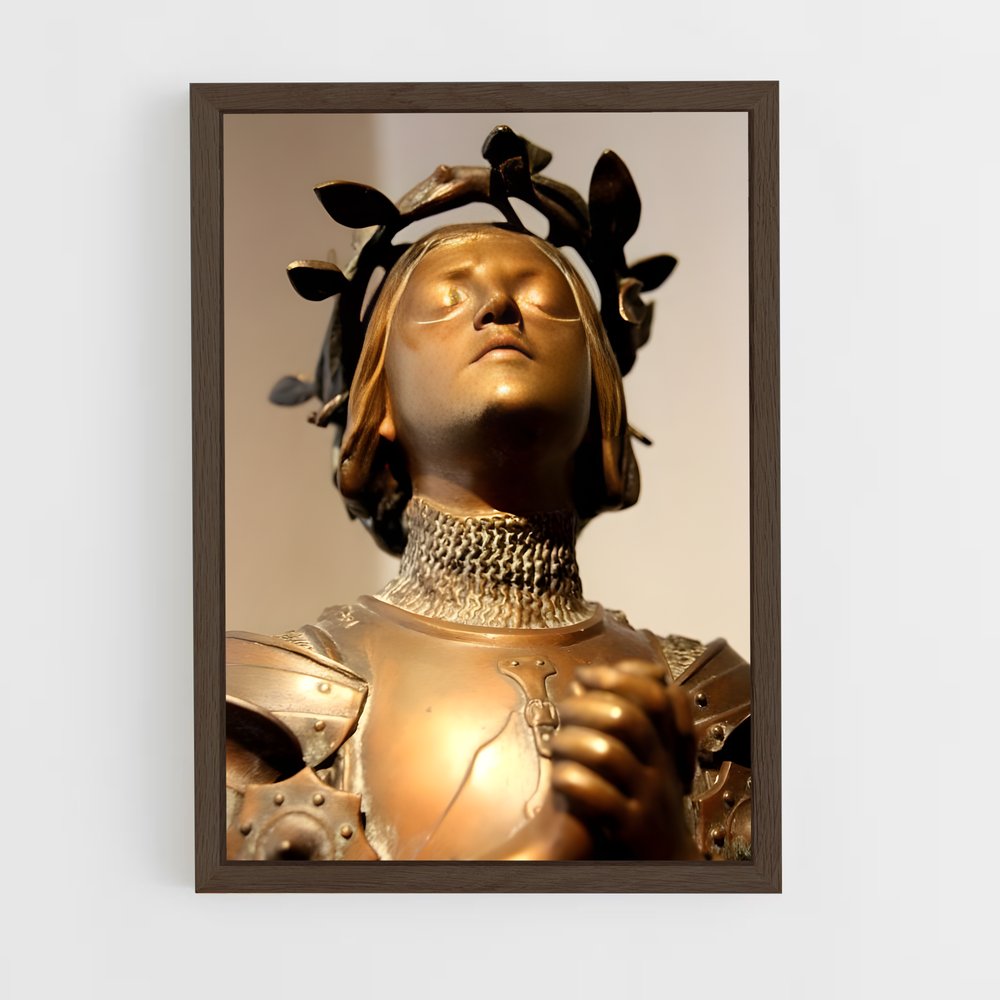 ap-joan of arc-11 cadre Bois foncé