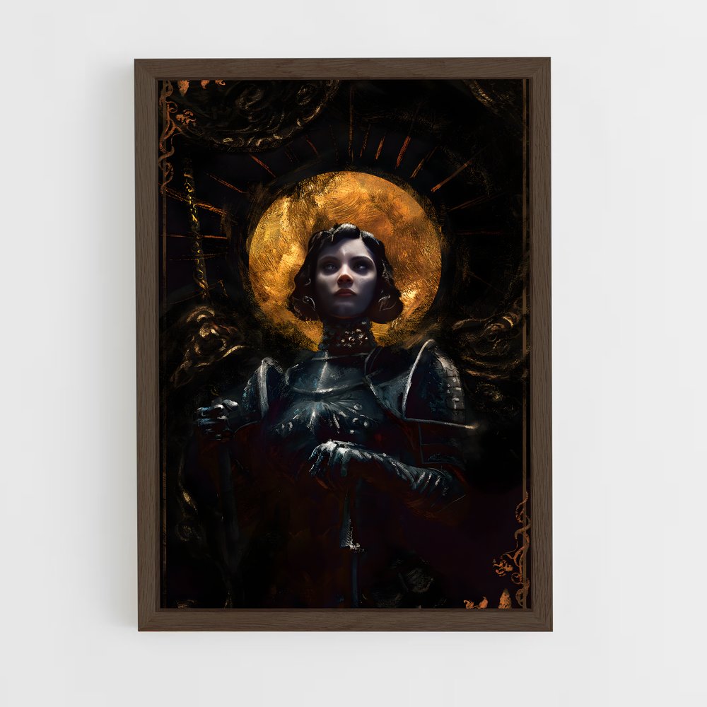 ap-joan of arc-6 cadre Bois foncé