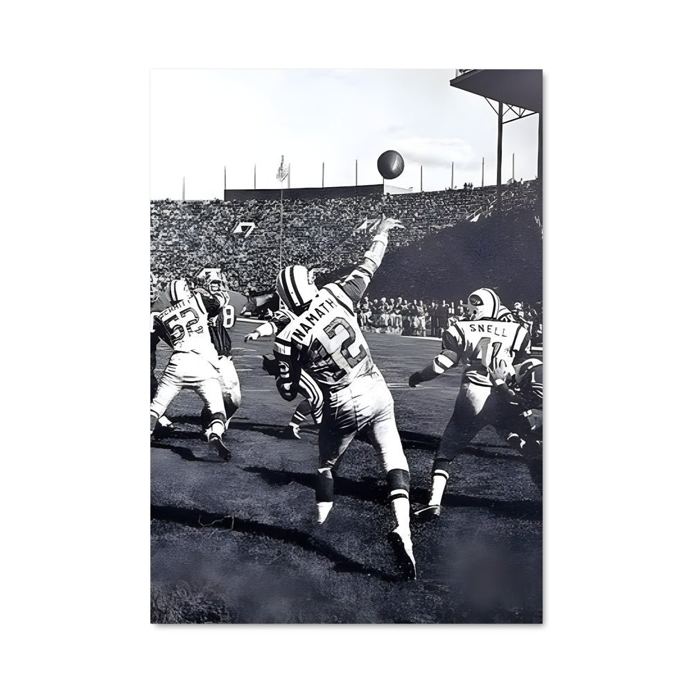 Poster Touchdown Vintage