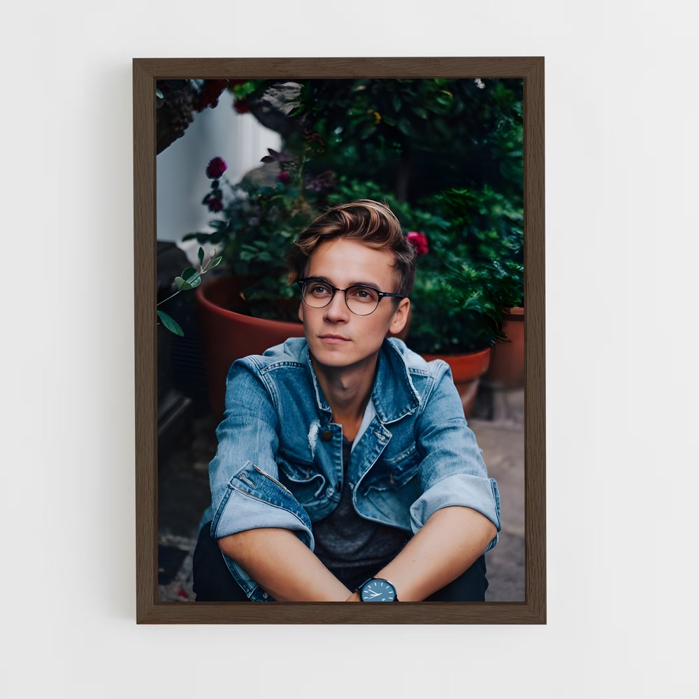 ap-joe sugg-2 cadre Bois foncé