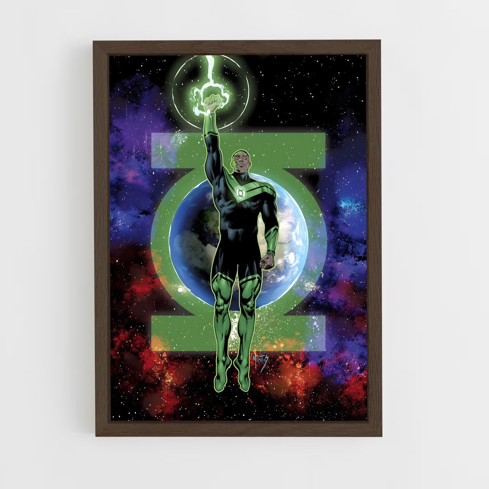 ap-john stewart-10 cadre Bois foncé