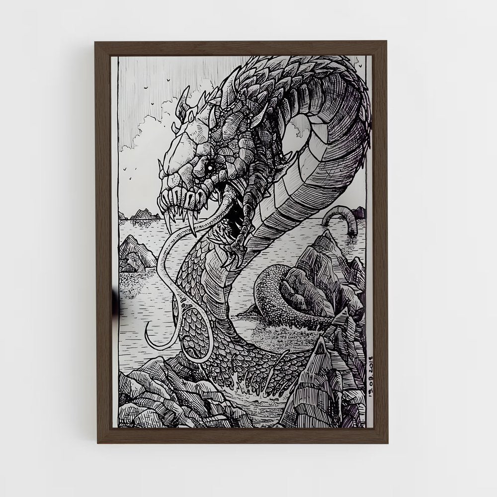 ap-jormungandr-7 cadre Bois foncé