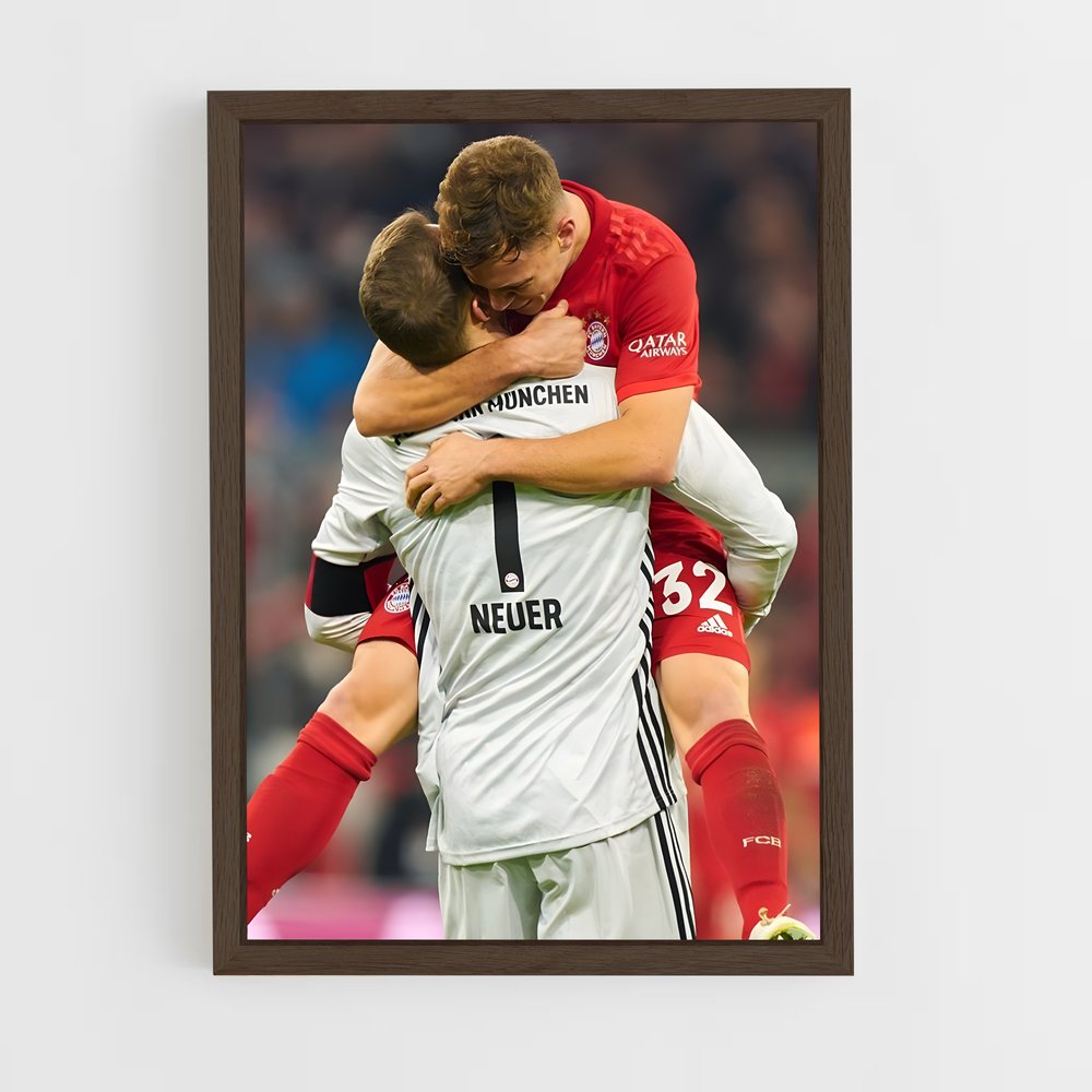 ap-joshua kimmich-13 cadre Bois foncé