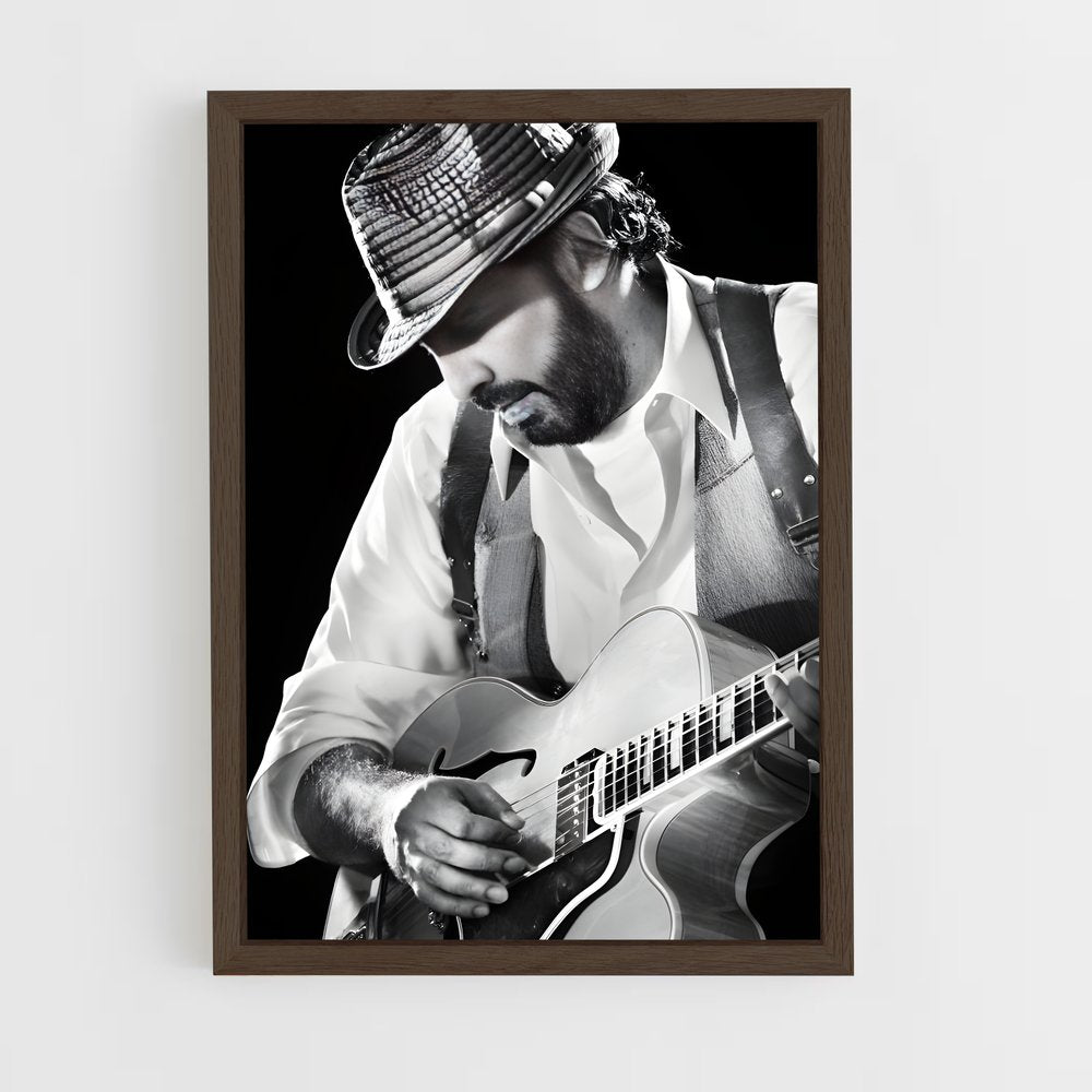 ap-juan luis guerra-9 cadre Bois foncé