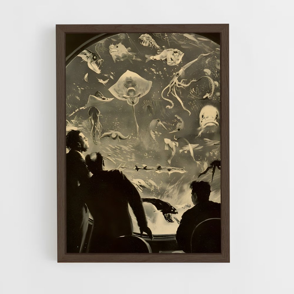ap-jules verne-2 cadre Bois foncé
