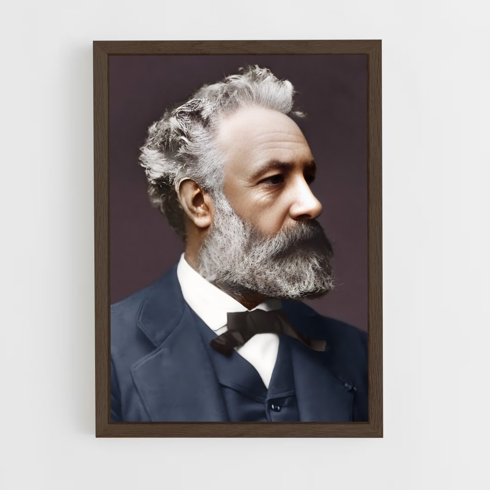 ap-jules verne-8 cadre Bois foncé