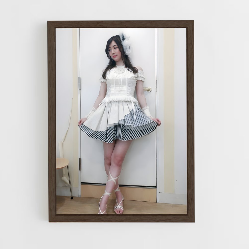 ap-jurina matsui-5 cadre Bois foncé
