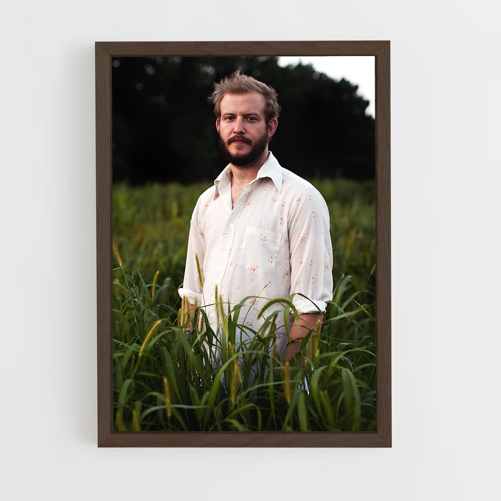 ap-justin vernon-2 cadre Bois foncé