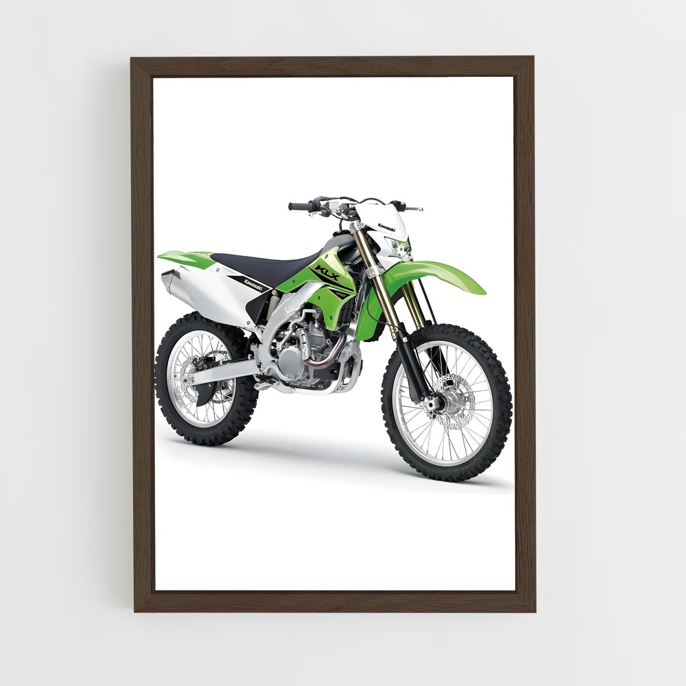 ap-kawasaki kx450-1 cadre Bois foncé