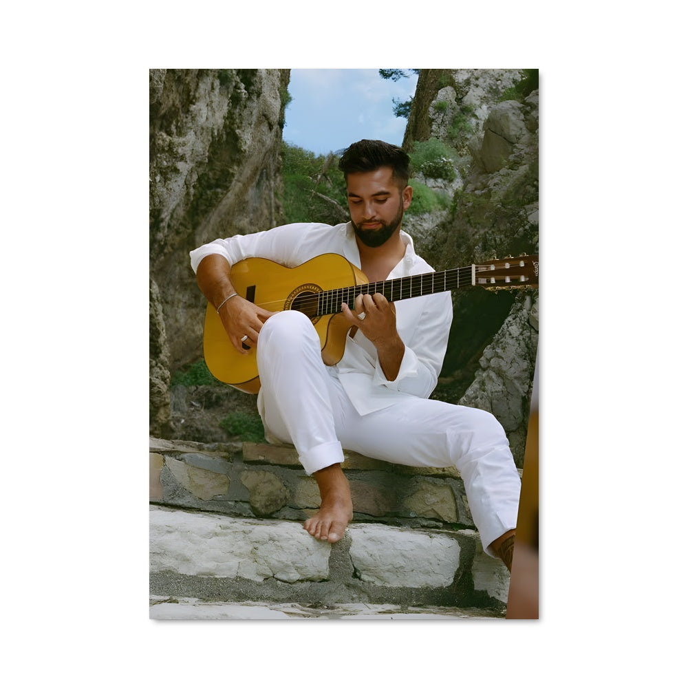 Poster Guitariste des Rocs