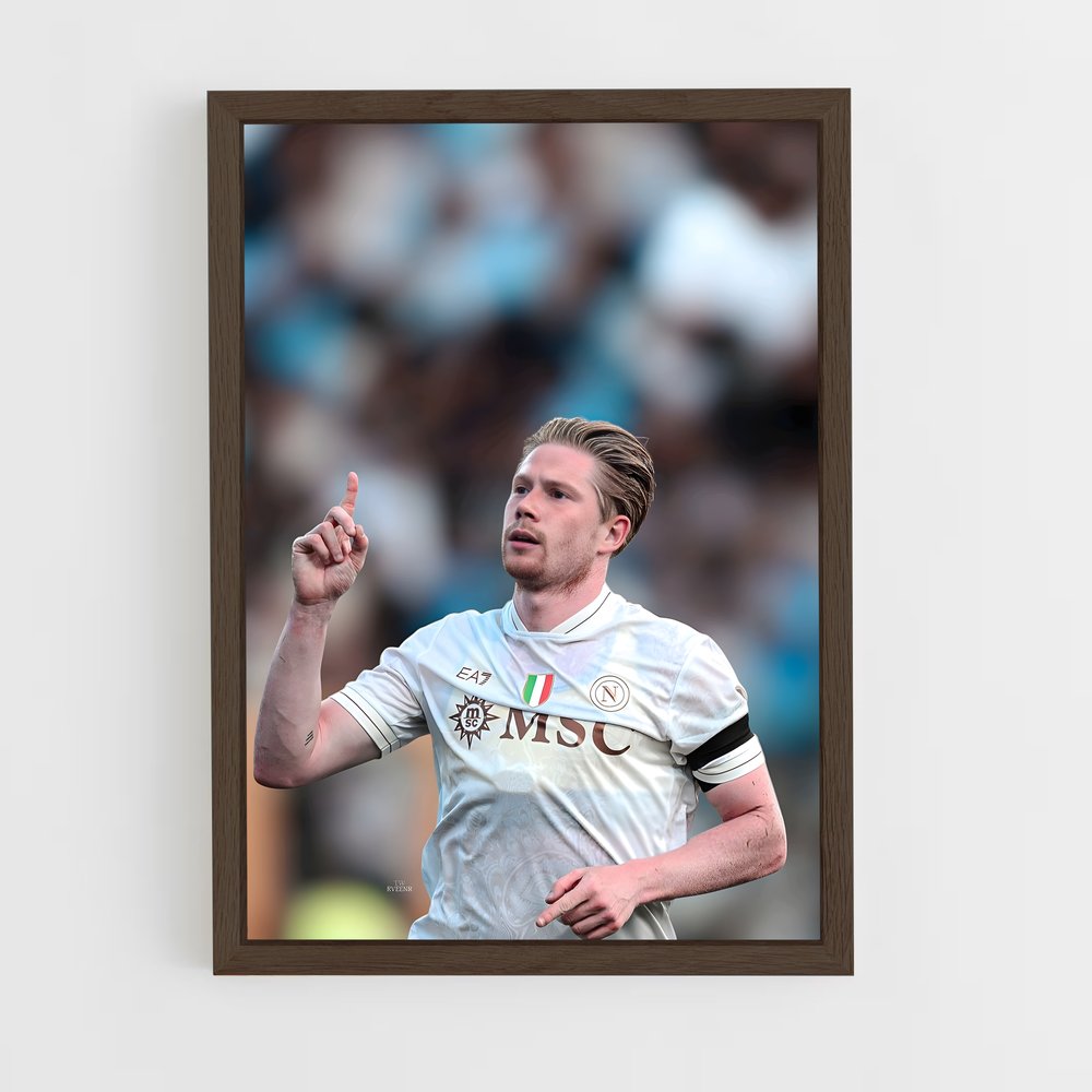 ap-kevin de bruyne-2 cadre Bois foncé