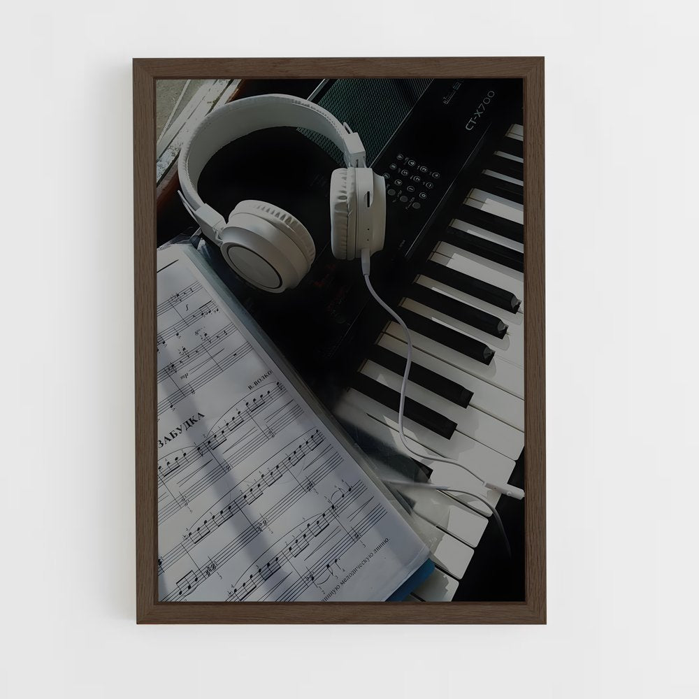 ap-keyboard-2 cadre Bois foncé
