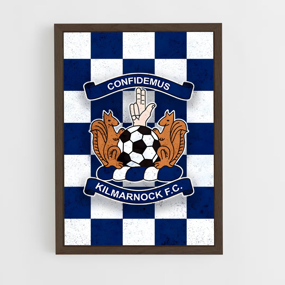 ap-kilmarnock fc-1 cadre Bois foncé